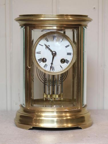 Small Oval Four Glass Clock (1 of 11)