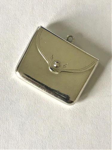 Early George V Novelty Silver Stamp Envelope (1 of 5) Early George V Novelty Silver Stamp Envelope (1 of 5)