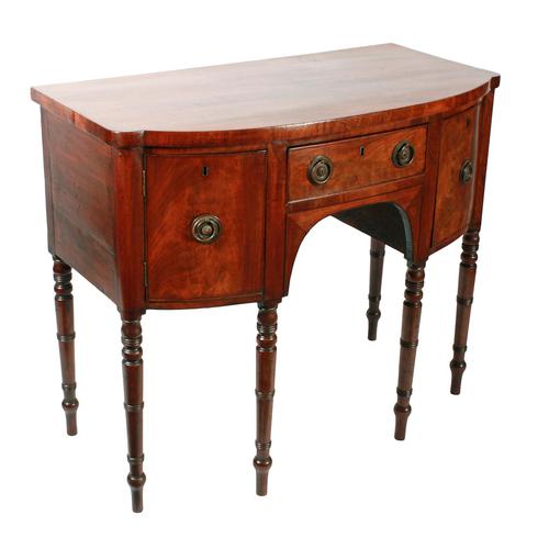 Georgian Figured Mahogany Sideboard (1 of 8) Georgian Figured Mahogany Sideboard (1 of 8)