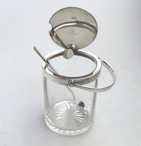 Asprey & Co Extremely Rare Solid Silver Novelty Automatic Opening Honey Jar c.1919 (1 of 11)