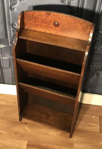 Oak Periodical Rack (1 of 3) Oak Periodical Rack (1 of 3)