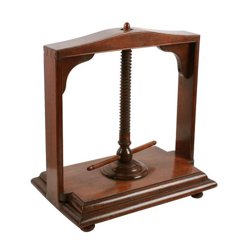 18th Century Fruit Wood Book Press (1 of 8) 18th Century Fruit Wood Book Press (1 of 8)