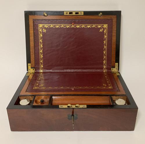 Antique Victorian Mahogany Writing Slope (1 of 12)