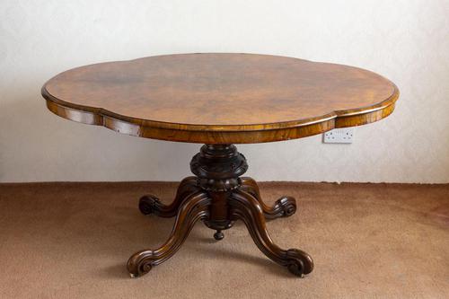 High Victorian Centre Table of Incredibly High Quality (1 of 4)