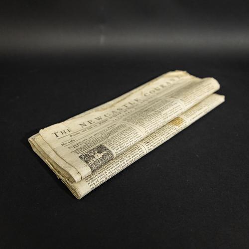 Three Copies of Georgian Era Newspaper The Newcastle Courant (1 of 7) Three Copies of Georgian Era Newspaper The Newcastle Courant (1 of 7)