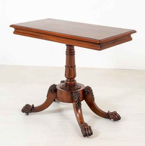 William IV Mahogany Side Table (1 of 6) William IV Mahogany Side Table (1 of 6)