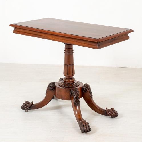 William IV Mahogany Side Table (1 of 6)