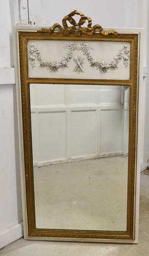 French Trumeau Style Console Mirror (1 of 6)