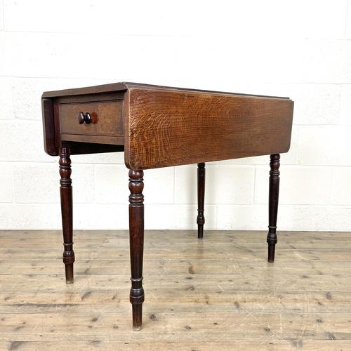 Antique 19th Century Welsh Oak Pembroke Table (1 of 10) Antique 19th Century Welsh Oak Pembroke Table (1 of 10)