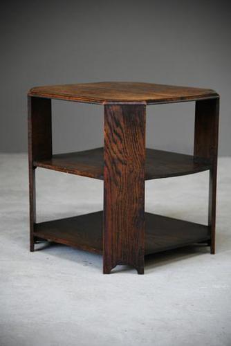 Early 20th Century Oak Coffee Table (1 of 8)