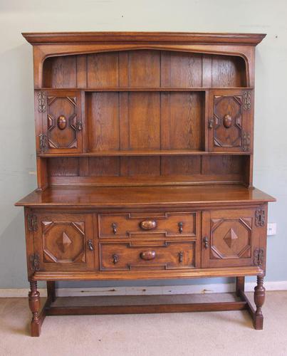 Antique Oak Dresser (1 of 12)