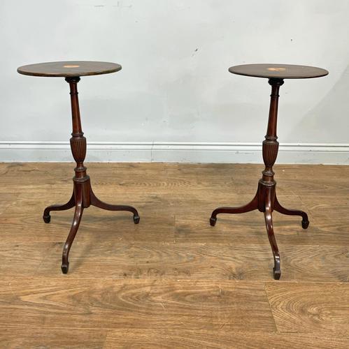 Matched Pair of Georgian Lamp Tables (1 of 3) Matched Pair of Georgian Lamp Tables (1 of 3)