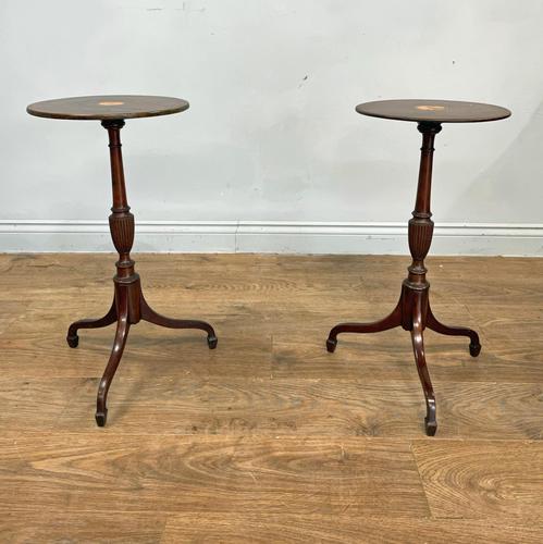 Matched Pair of Georgian Lamp Tables (1 of 3)