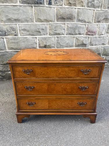 Inlaid Burr Walnut Chest Drawers (1 of 10)