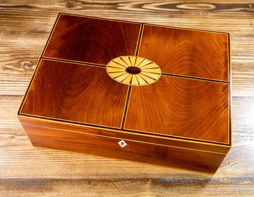 Stunning Large Georgian Jewellery Box (1 of 16)