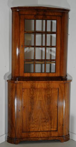 Mahogany Glazed Display Cabinet with Cupboard Below (1 of 7) Mahogany Glazed Display Cabinet with Cupboard Below (1 of 7)