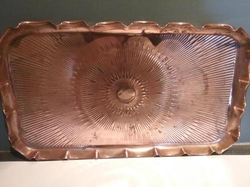 Arts & Crafts Copper Tray (1 of 2) Arts & Crafts Copper Tray (1 of 2)