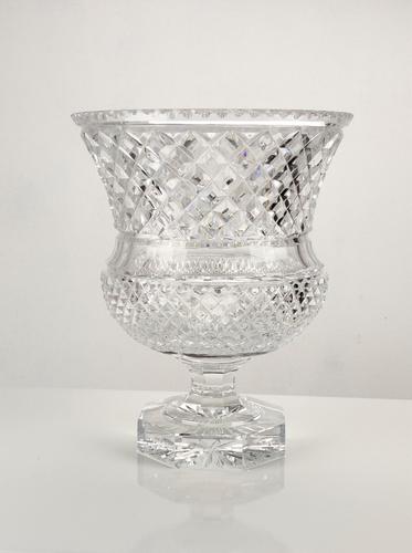 Impressive Large Cut Glass Vase (1 of 7)