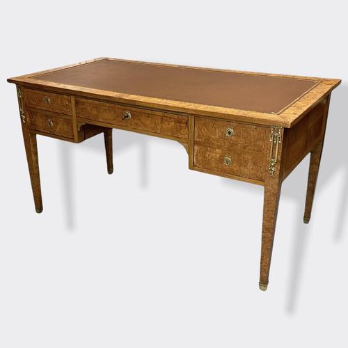 French Empire Burr Walnut Desk (1 of 10)