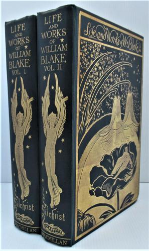 Life and Works of William Blake, Alexander Gilchrist, 1880, 2 lovely volumes (1 of 8) Life and Works of William Blake, Alexander Gilchrist, 1880, 2 lovely volumes (1 of 8)