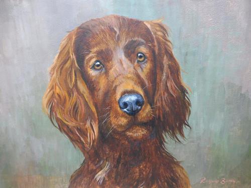 Oil on board my faithful friend Listed artist Richard Britton (1 of 10) Oil on board my faithful friend Listed artist Richard Britton (1 of 10)