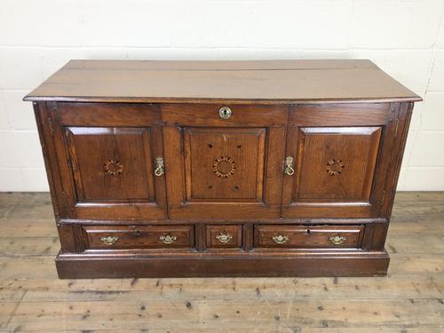 Antique Oak Mule Chest Cupboard (1 of 9)