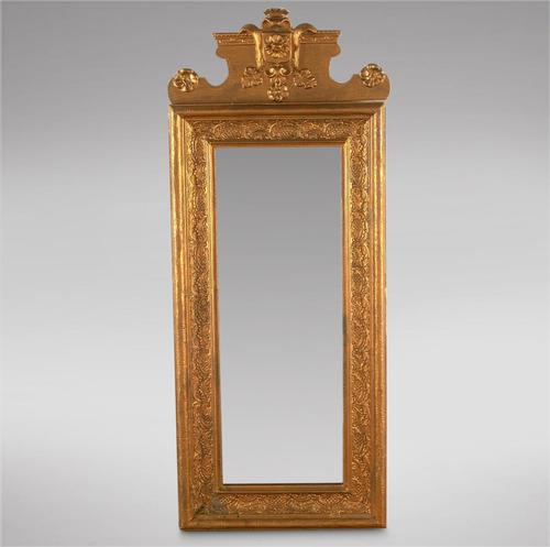 Good Sized Swedish 19th Century Empire Style Mirror (1 of 3)