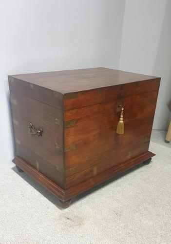 Teak Military Campaign Coffer (1 of 15) Teak Military Campaign Coffer (1 of 15)