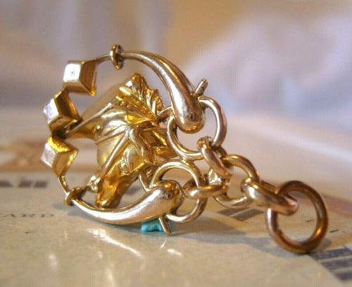 Victorian Pocket Watch Chain Horse & Pony Fob 1890s 10ct Rose Gold Filled Equestrian Fob (1 of 9) Victorian Pocket Watch Chain Horse & Pony Fob 1890s 10ct Rose Gold Filled Equestrian Fob (1 of 9)