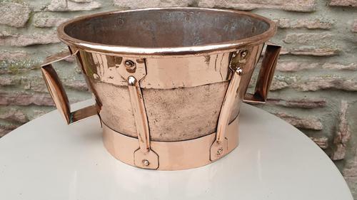 French 18th Century Copper Ferrat (1 of 6)