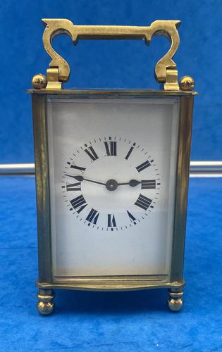 Early Gilt Brass 8 Day Carriage Clock (1 of 13)