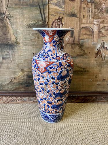 Large 19th Century Japanese Imari Vase (1 of 3)