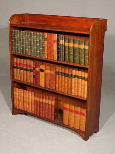 Edwardian Period Mahogany Open Bookcase (1 of 4) Edwardian Period Mahogany Open Bookcase (1 of 4)