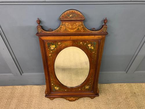 Edwardian Painted Mahogany Wall Mirror (1 of 9)