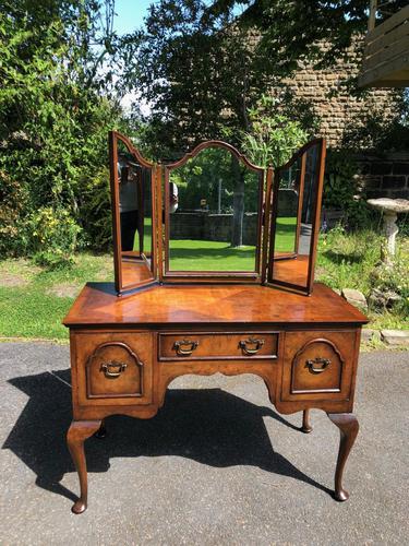 Antique Burr Walnut Dressing Table (1 of 11) Antique Burr Walnut Dressing Table (1 of 11)