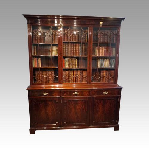 Edwardian Mahogany Library Bookcase (1 of 20) Edwardian Mahogany Library Bookcase (1 of 20)
