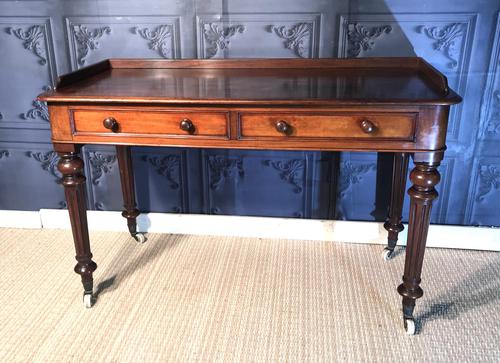 Victorian Mahogany Writing Table (1 of 13)