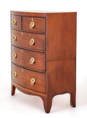 Regency Mahogany Chest of Drawers (1 of 8)