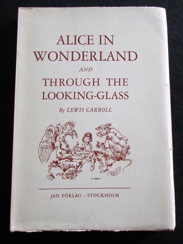 1949 Alice in Wonderland & Through The Looking Glass Robert Hogfeldt Plates (1 of 5)