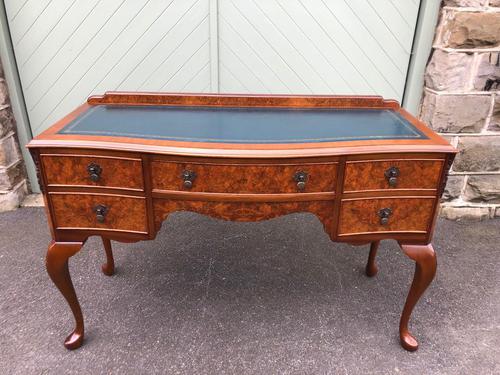 Antique Burr Walnut Writing Desk (1 of 9) Antique Burr Walnut Writing Desk (1 of 9)