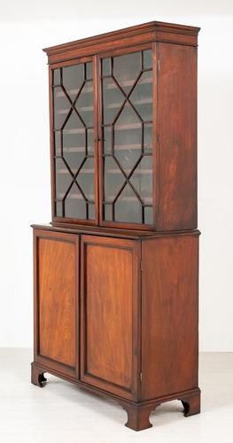 Georgian Mahogany Library Bookcase (1 of 9)