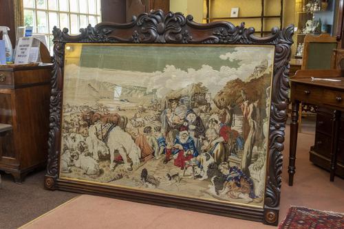 Framed Berlin Tapestry (1 of 2) Framed Berlin Tapestry (1 of 2)