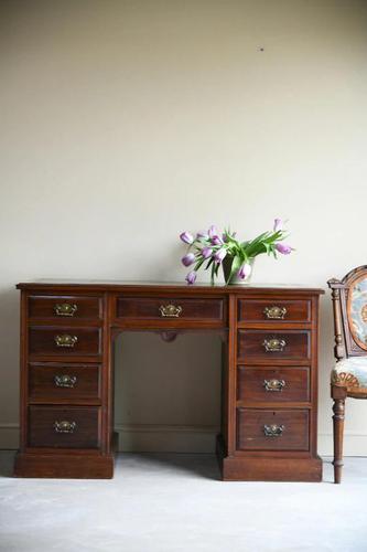 Victorian Walnut Desk (1 of 11)