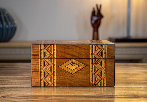 Tunbridge Ware Table Box c.1880 (1 of 8) Tunbridge Ware Table Box c.1880 (1 of 8)