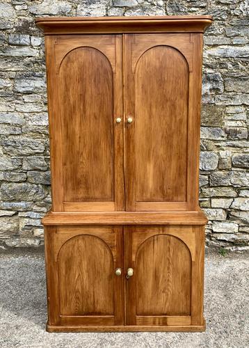 Antique Victorian Pine Shelved Larder Cupboard (1 of 19)