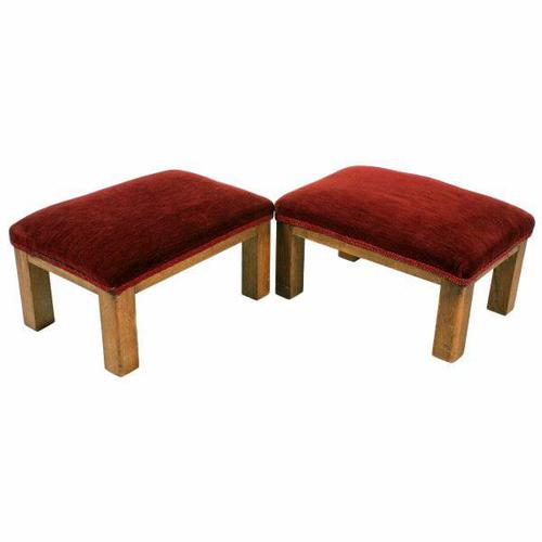 Pair of Oak Footstools (1 of 7) Pair of Oak Footstools (1 of 7)