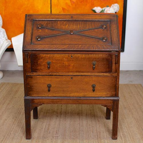 Oak Writing Bureau Edwardian (1 of 12) Oak Writing Bureau Edwardian (1 of 12)