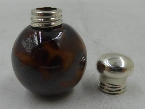 Antique Silver Miniature Scent Bottle (1 of 4)