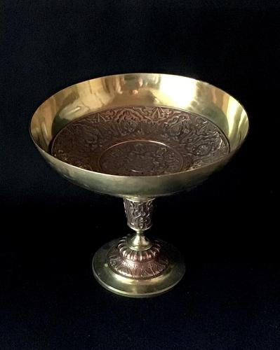 Victorian Brass and Copper Classical Comport/Tazza (1 of 4) Victorian Brass and Copper Classical Comport/Tazza (1 of 4)