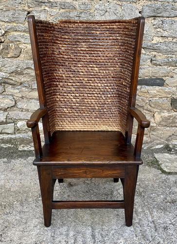 Antique Pine Ladies Orkney Chair (1 of 18)